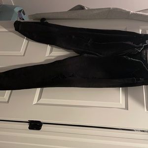 Torrid size 22T black distressed jeans